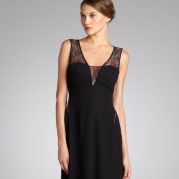 BCBG Dresses & Skirts - BCBG black lace formal prom dress